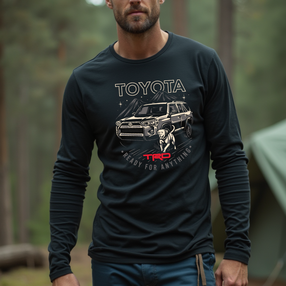 Toyota 4Runner Ready for Anything TRD Dog Long Sleeve Shirt