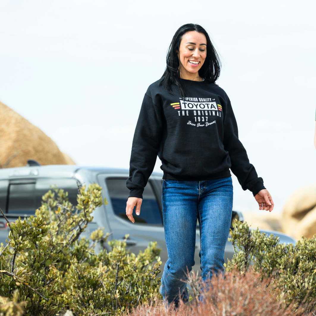 Toyota Crewneck Sweatshirt-The TRD Original Since 1937