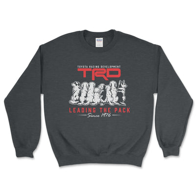 Toyota Leading the Pack Crewneck-Dark Heather
