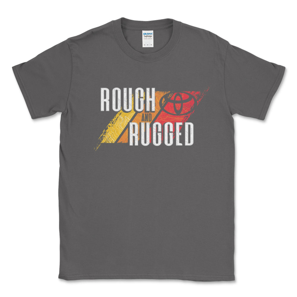 Toyota Men's Big and Tall Rough and Rugged Tee Shirt