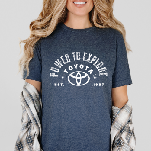Toyota Power to Explore Licensed Tee