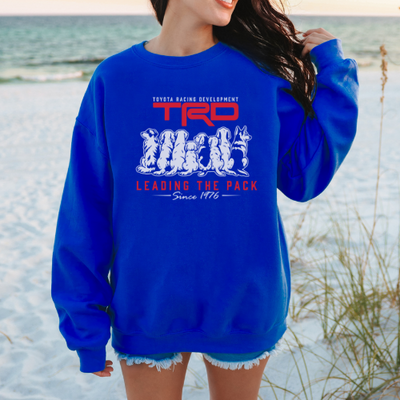 Toyota Racing Development Dog Crewneck Sweatshirt-Royal