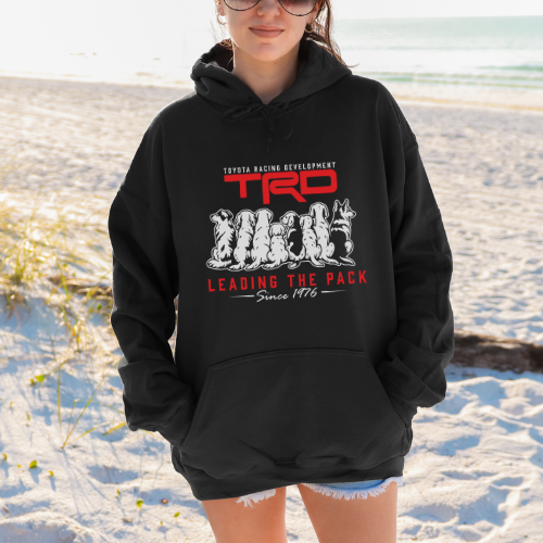 Toyota Racing Development Dog Lover's Black Hoodie