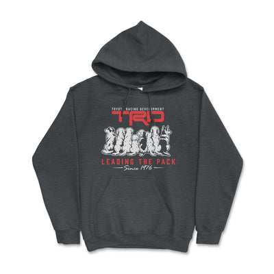 Toyota Racing Development TRD Dog Lovers Hoodie-Dark Heather