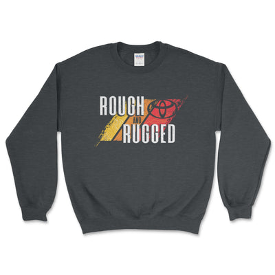 Toyota Rough and Rugged Crewneck Sweatshirt Dark Heather
