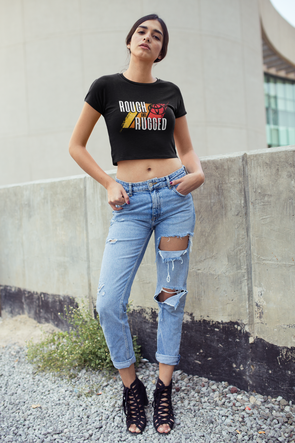 Toyota Rough and Rugged Crop Top