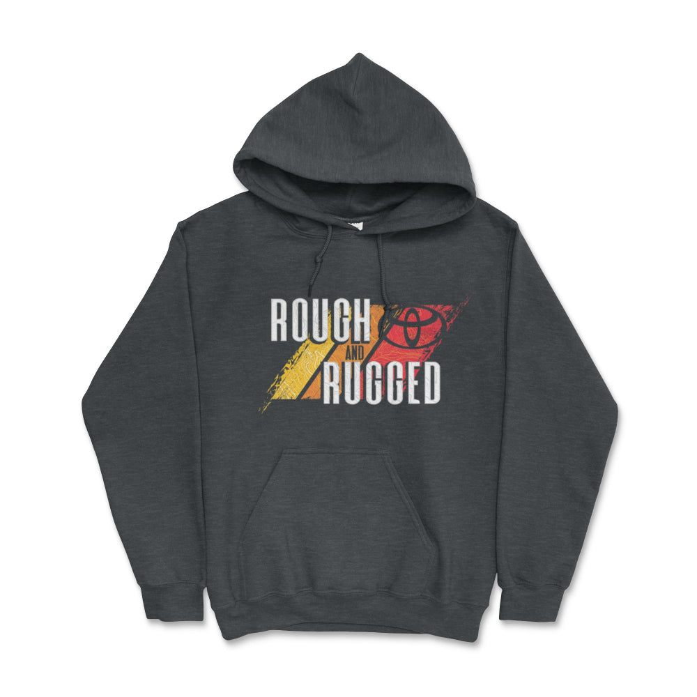 Toyota Rough and Rugged Dark Heather Hoodie