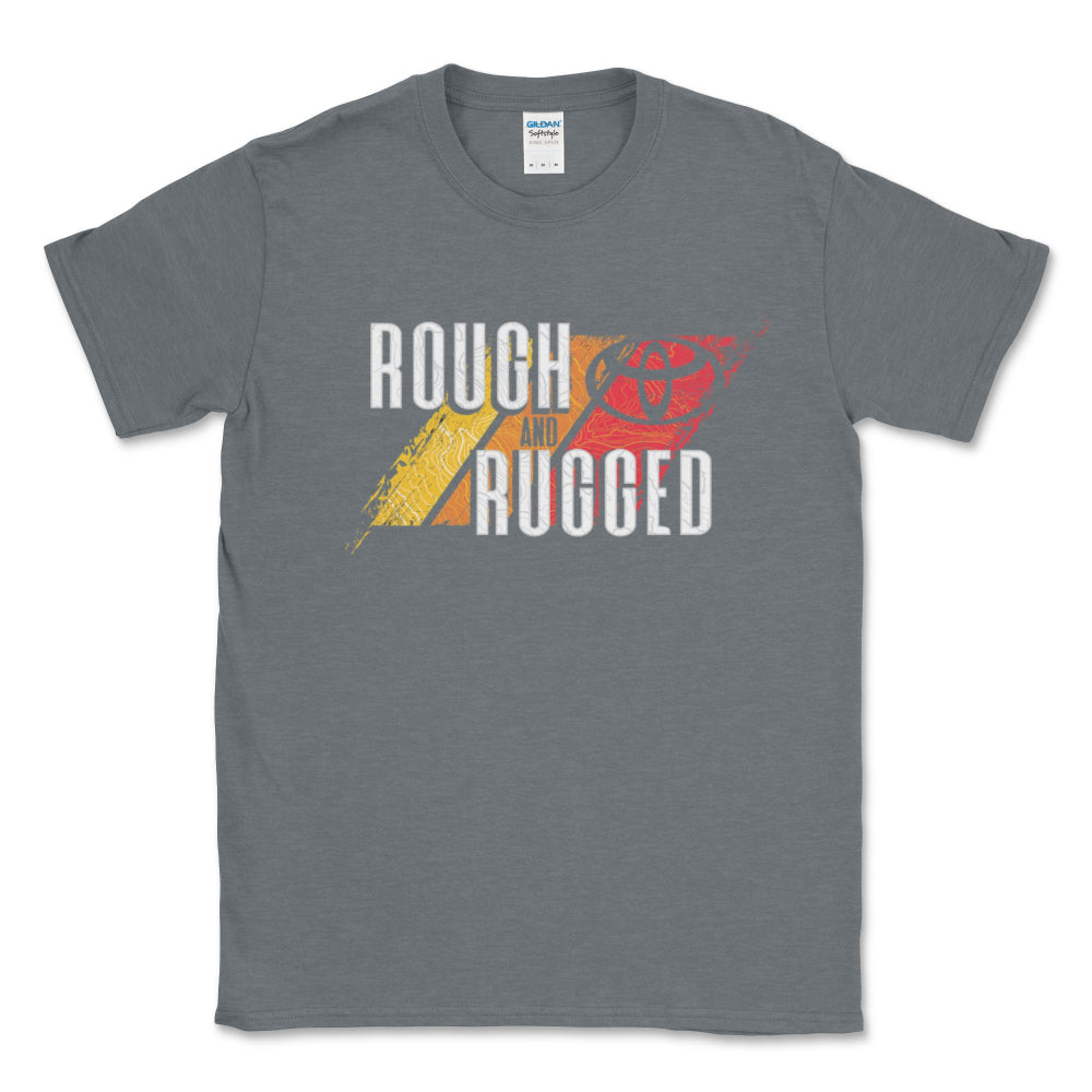 Toyota Rough and Rugged Graphite Heather Tee Shirt