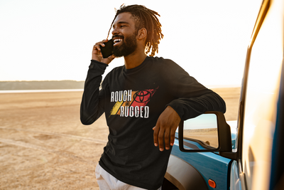 Toyota Rough and Rugged Long Sleeve Tee Black