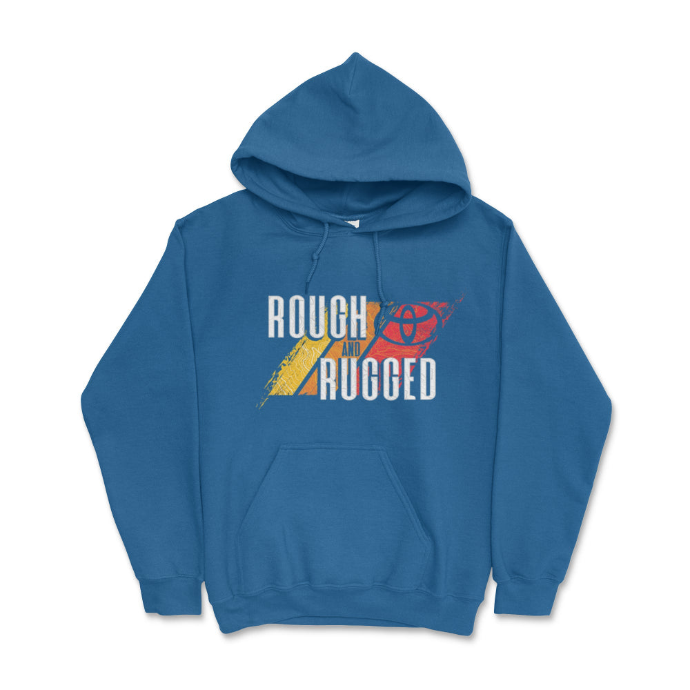 Toyota Rough and Rugged Royal Hoodie