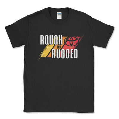 Toyota Rough and Rugged Tee Shirt Black