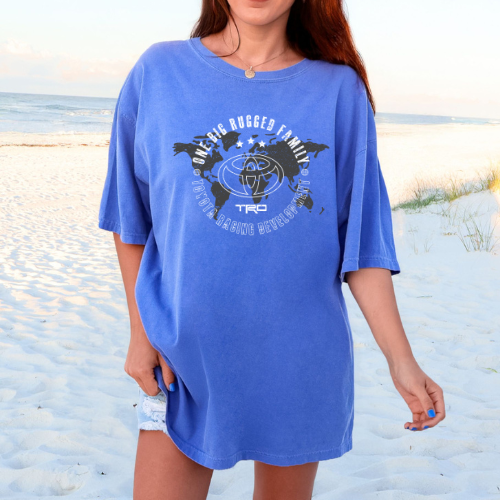 Toyota TRD Heather Royal Oversized Tee