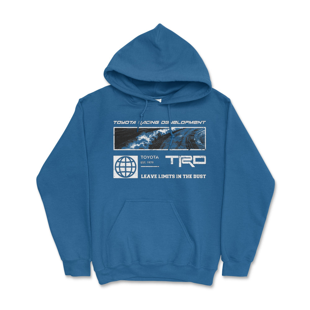 Toyota TRD Hoodie-Leave Limits in the Dust Royal