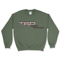 Toyota TRD Off Road Military Green Crewneck Sweatshirt