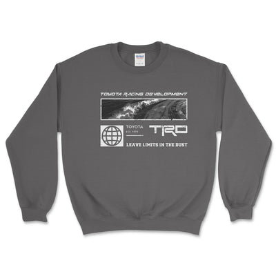 Toyota TRD Sweatshirt-Leave Limits in the Dust Charcoal