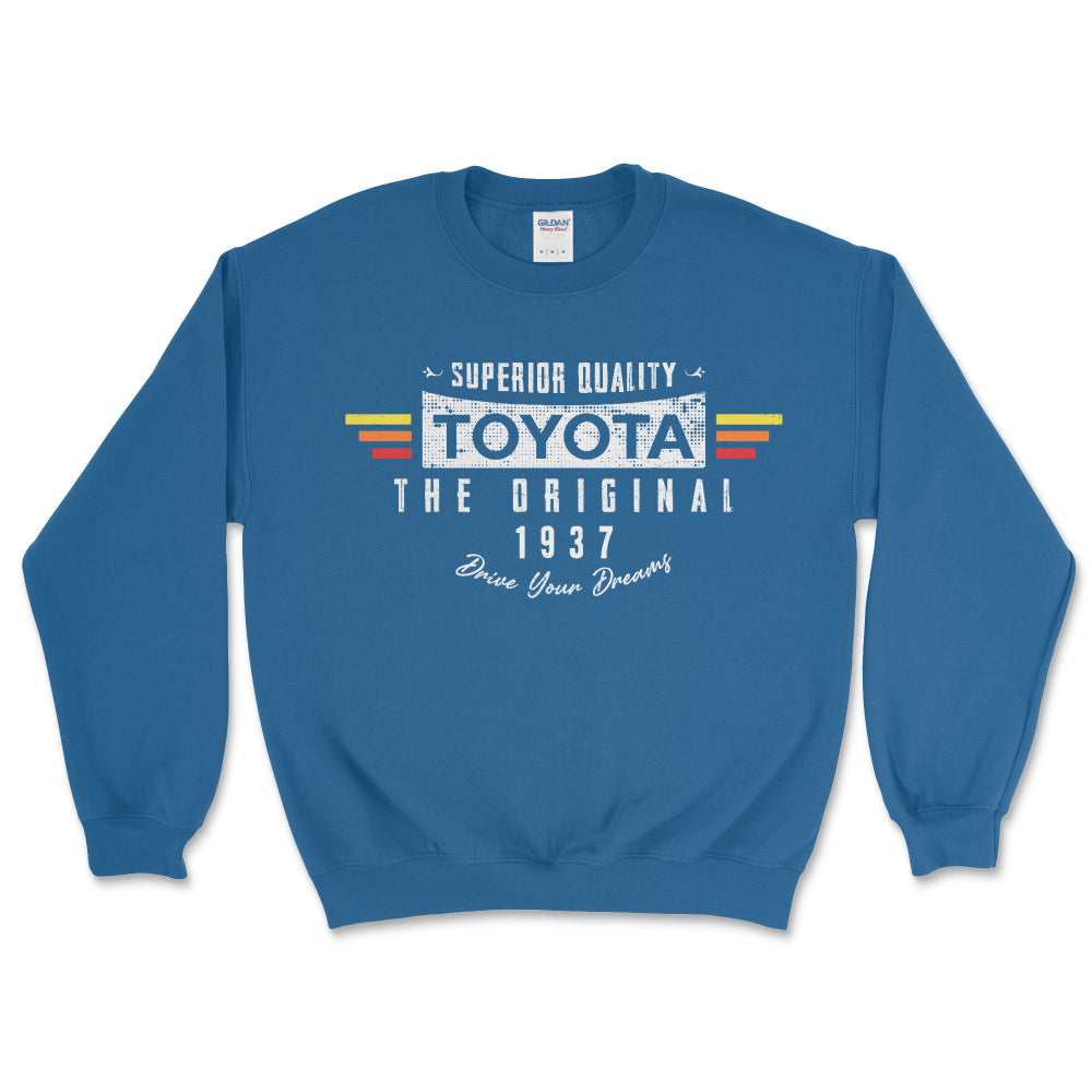 Toyota TRD The Original Drive Your Dreams 1937 Crewneck