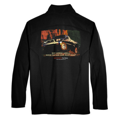 Toyota Tacoma Big and Tall Black Lightweight Jacket