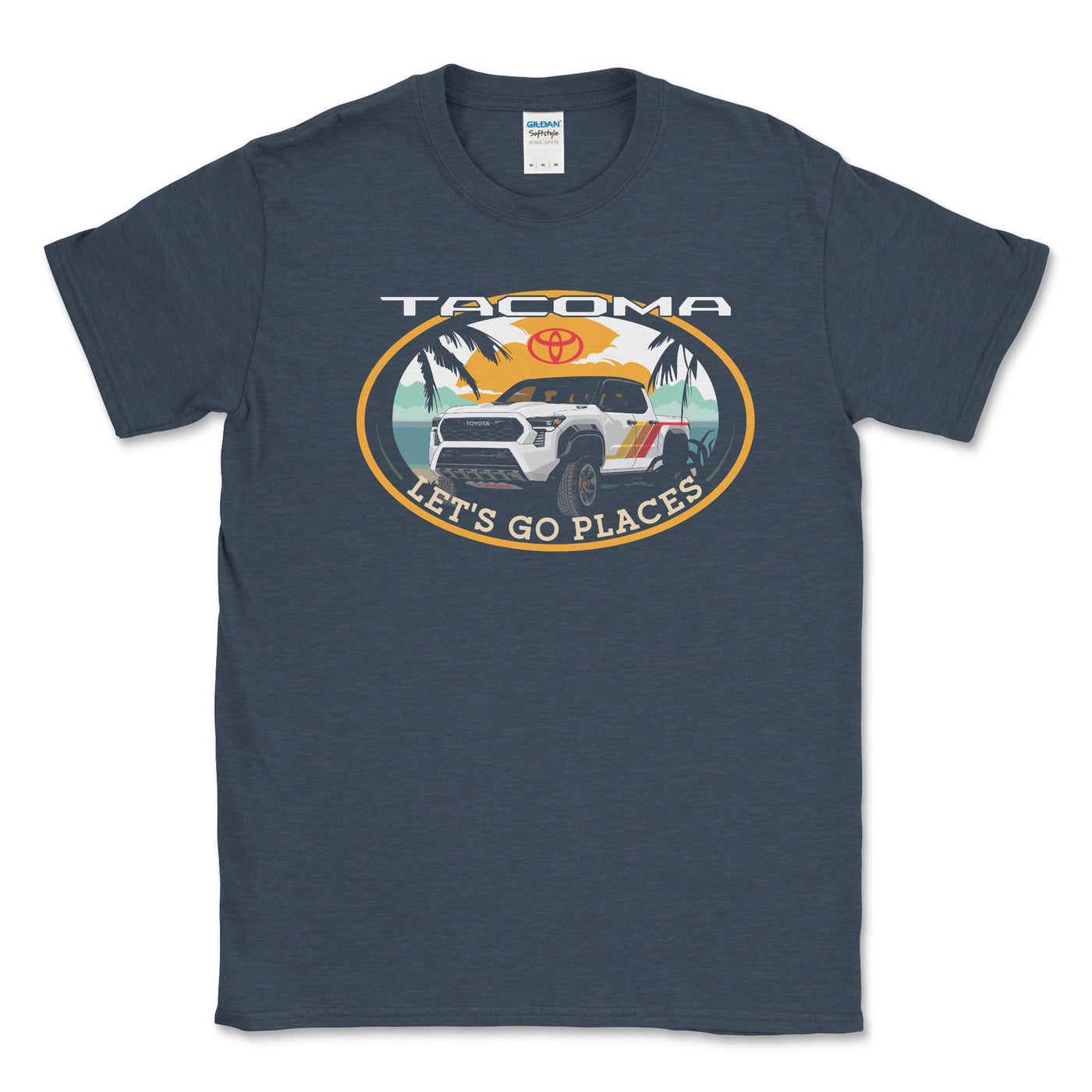 Toyota Tacoma Pick-Up Truck Beach Life Tee