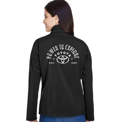 Toyota Women's Black Lightweight Jacket Power to Explore