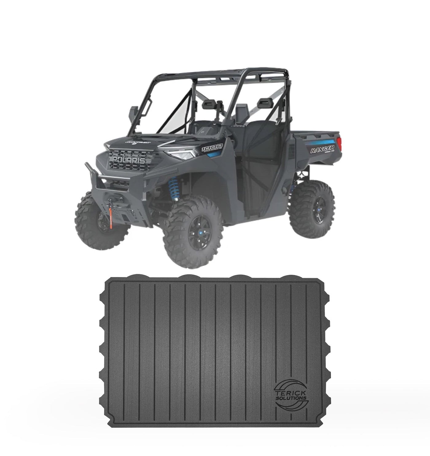Aftermarket Polaris Ranger 1000 Rubber Floor Mats