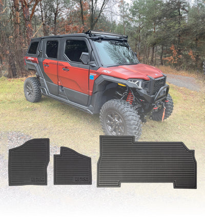 UTV Rubber Floor Mats-Aftermarket Polaris Xpedition