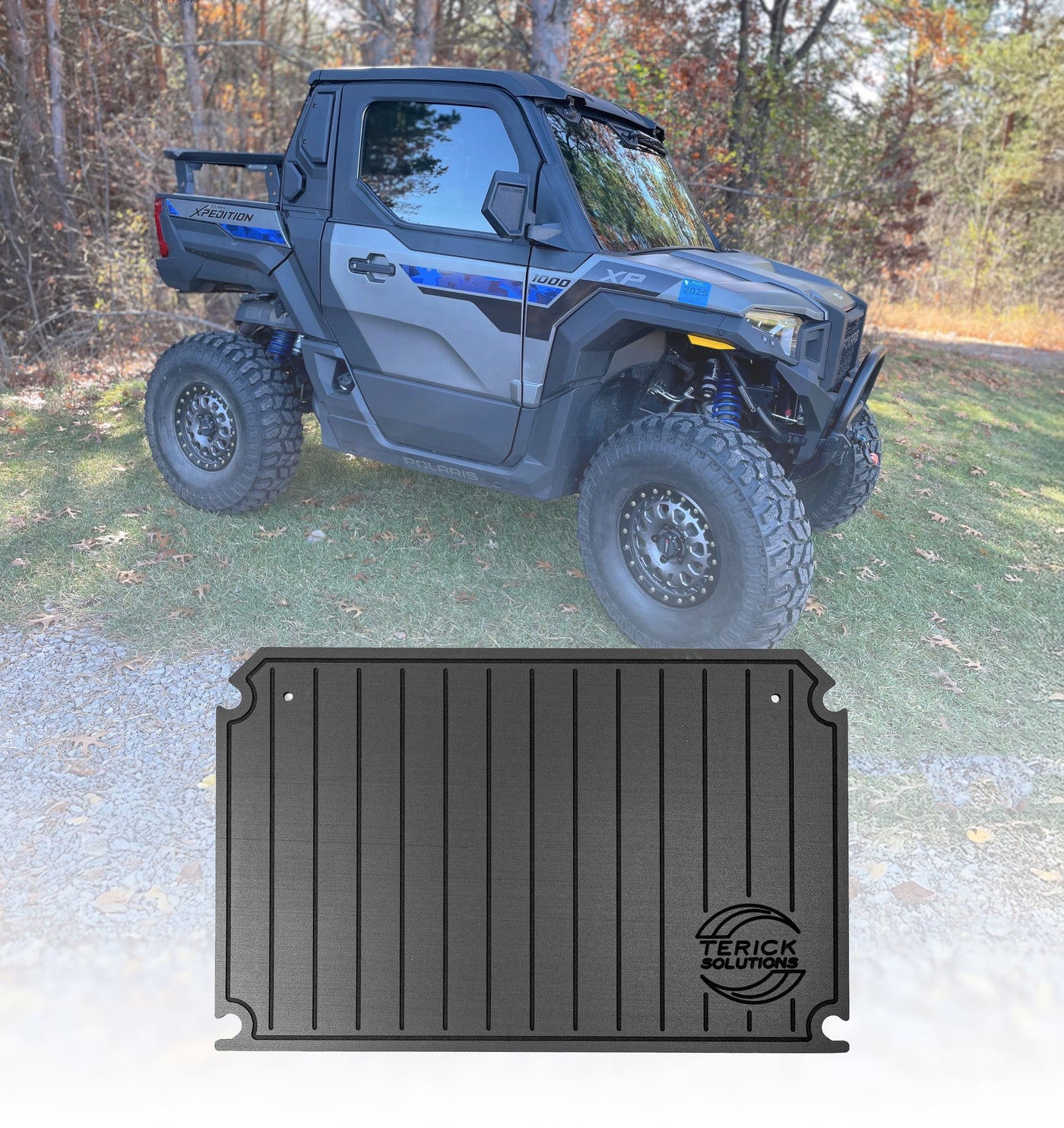 UTV Rubber Floor Mats-Aftermarket Polaris Xpedition