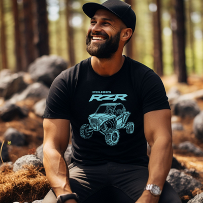 Polaris RZR Big and Tall Offroad T-shirt - Goats Trail Off-Road Apparel Company