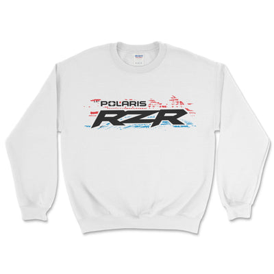 White Polaris RZR Crewneck Sweatshirt