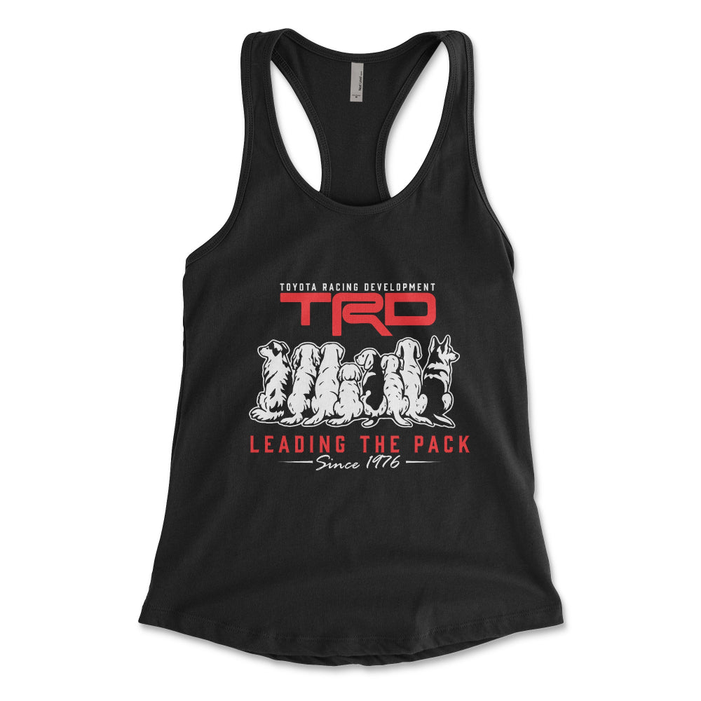 Women's Black Toyota TRD Leading the Pack Tank Top