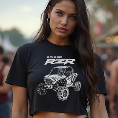 Women's Polaris RZR Off Road Crop Top