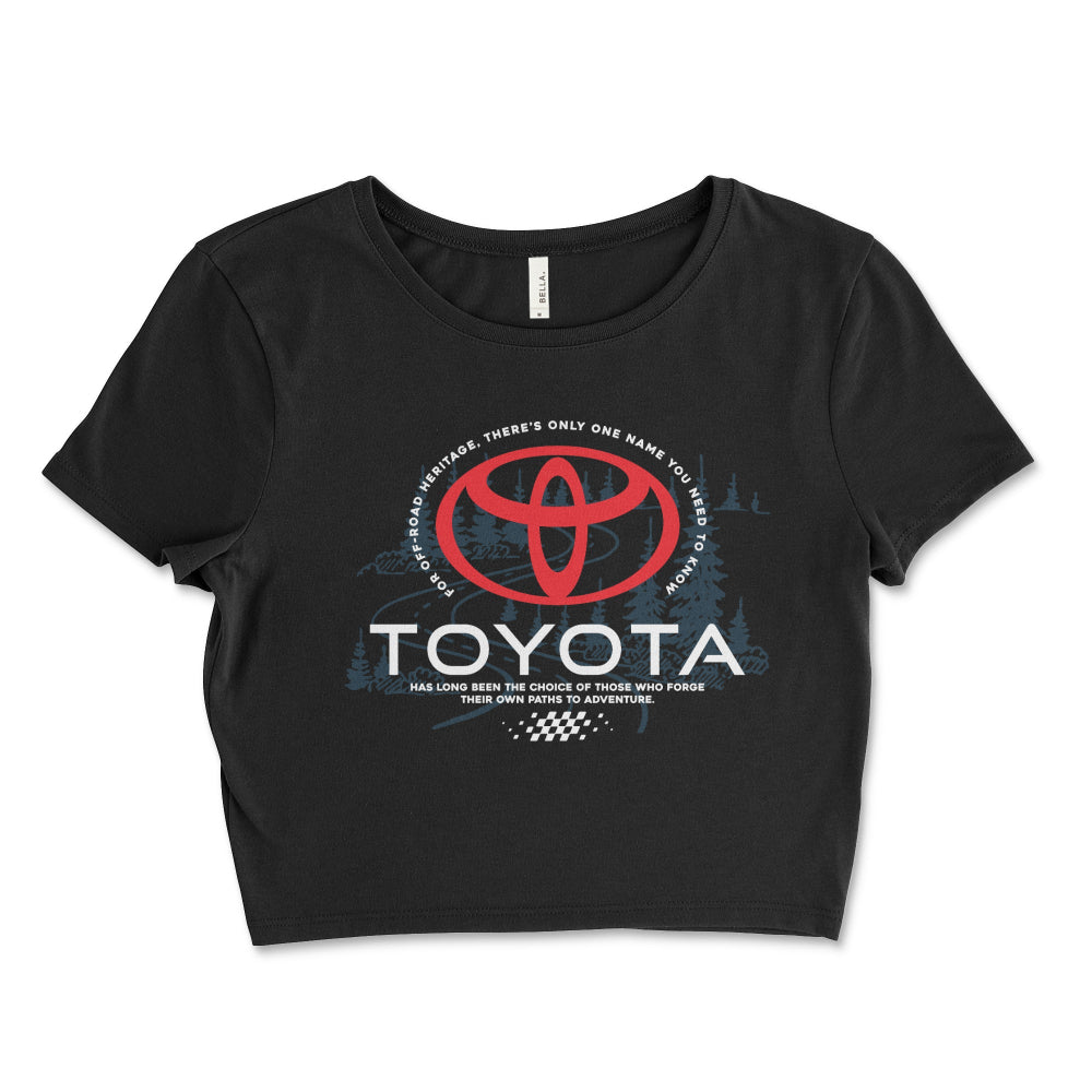 Women's Toyota Heritage Off-Road Crop Top