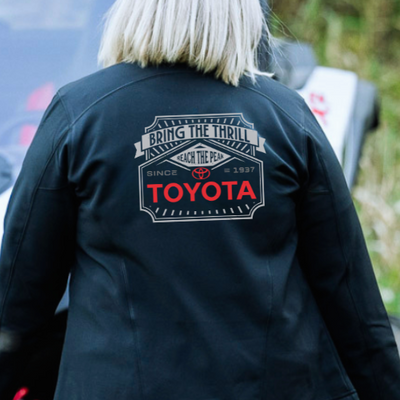 Women's Toyota Lightweight Black Off Road Jacket