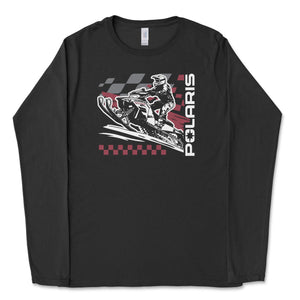 Adventure Awaits: Polaris’ Long Sleeve Tee for Snowmobile Riders - Goats Trail Off - Road Apparel Company