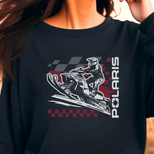 Adventure Awaits: Polaris’ Long Sleeve Tee for Snowmobile Riders - Goats Trail Off - Road Apparel Company