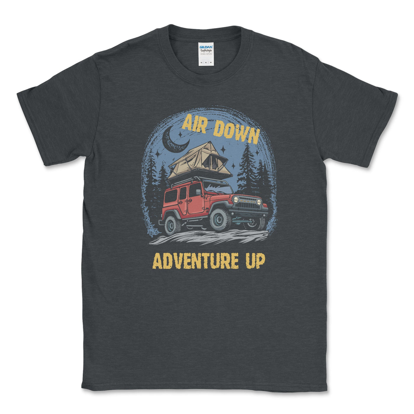 Air Down Adventure Up Overlanding Tee - Goats Trail Off - Road Apparel Company