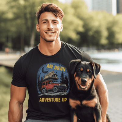 Air Down Adventure Up Overlanding Tee - Goats Trail Off - Road Apparel Company