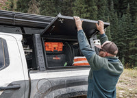 Aluminum Bed Rack Storage Box - Toyota Tacoma - Goats Trail