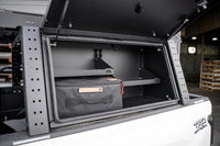 Aluminum Bed Rack Storage Box - Toyota Tacoma - Goats Trail
