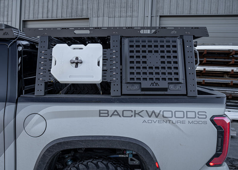 Aluminum Bed Rack Storage Box - Toyota Tundra - Goats Trail