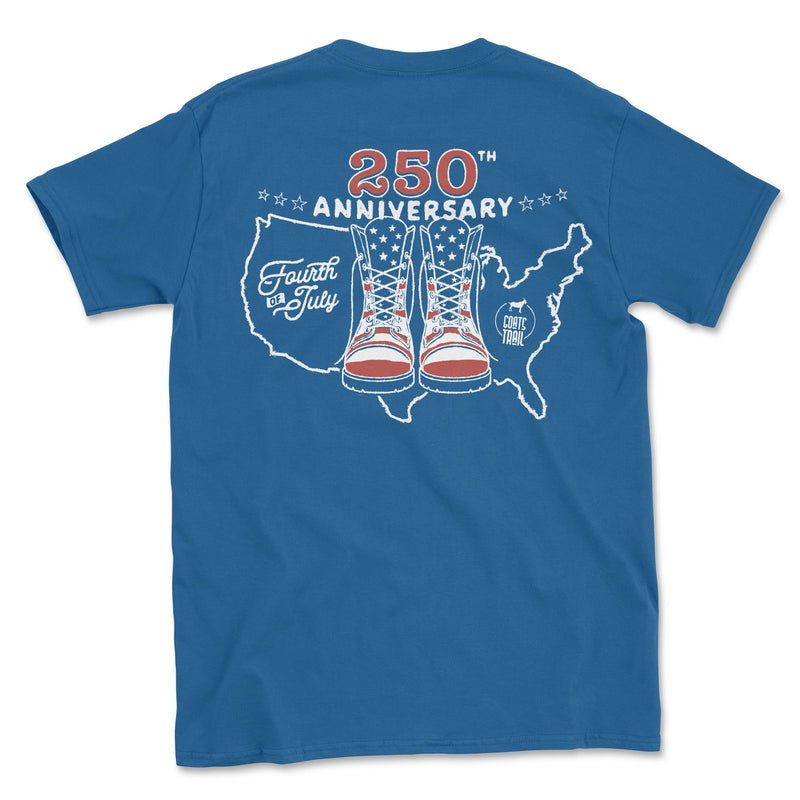 America 250 Years of Freedom Big and Tall Tee - Goats Trail