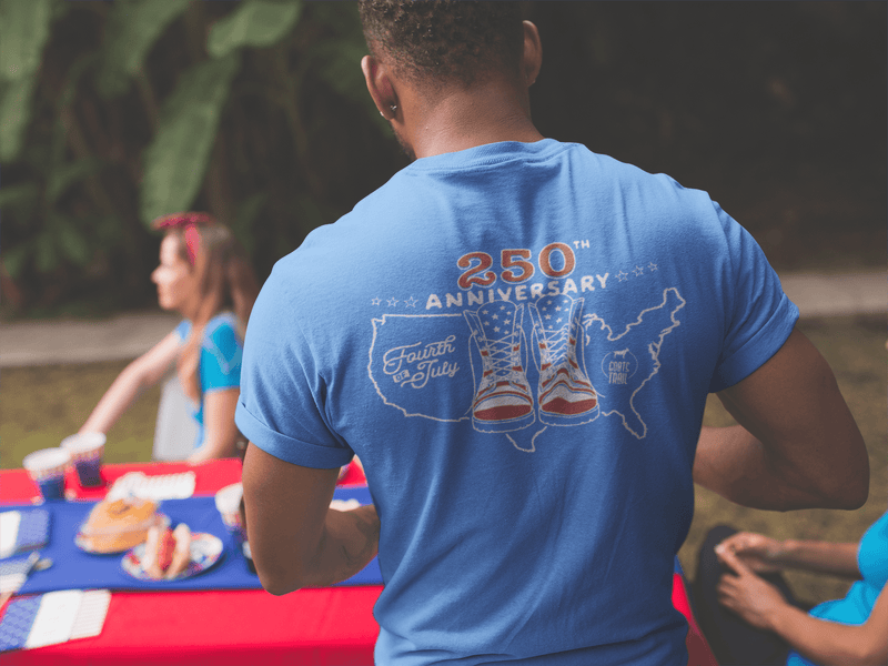 America 250 Years of Freedom T-shirt - Goats Trail