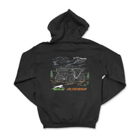 Arctic Cat Alterra Adventure Zip-Up Hoodie - Goats Trail