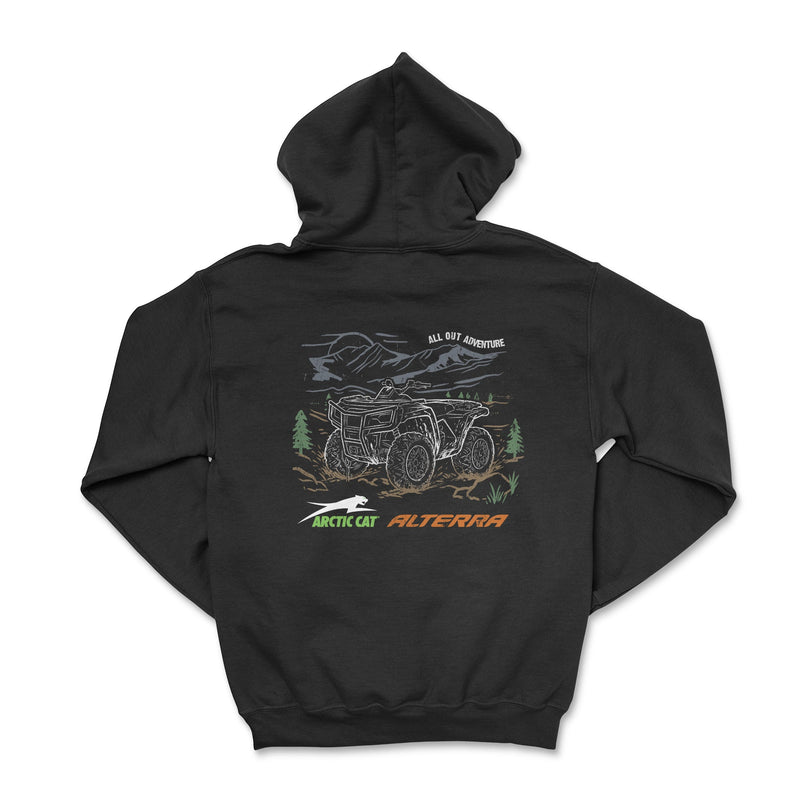 Arctic Cat Alterra Adventure Zip-Up Hoodie - Goats Trail
