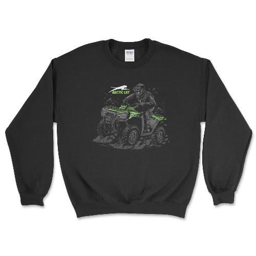 Arctic Cat® Alterra™ ATV Crewneck Sweatshirt Black / Small Crewneck Sweatshirt