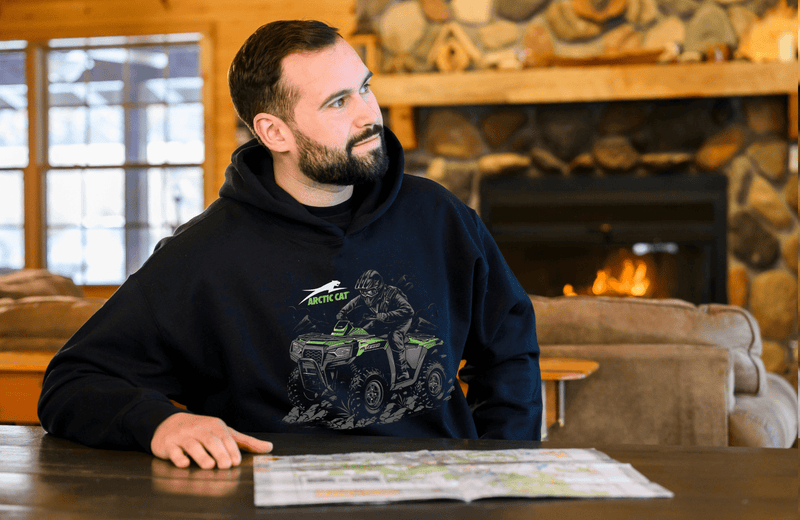Arctic Cat­ Alterra ATV Hooded Sweatshirt - Goats Trail