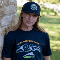 Arctic Cat Peak Performance Tee | Premium Trail T-Shirt - Goats Trail