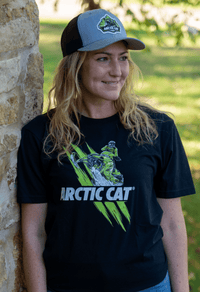 Arctic Cat Snowmobile ZR800 Tee-The Cat is Back - Goats Trail