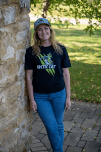 Arctic Cat Snowmobile ZR800 Tee-The Cat is Back - Goats Trail