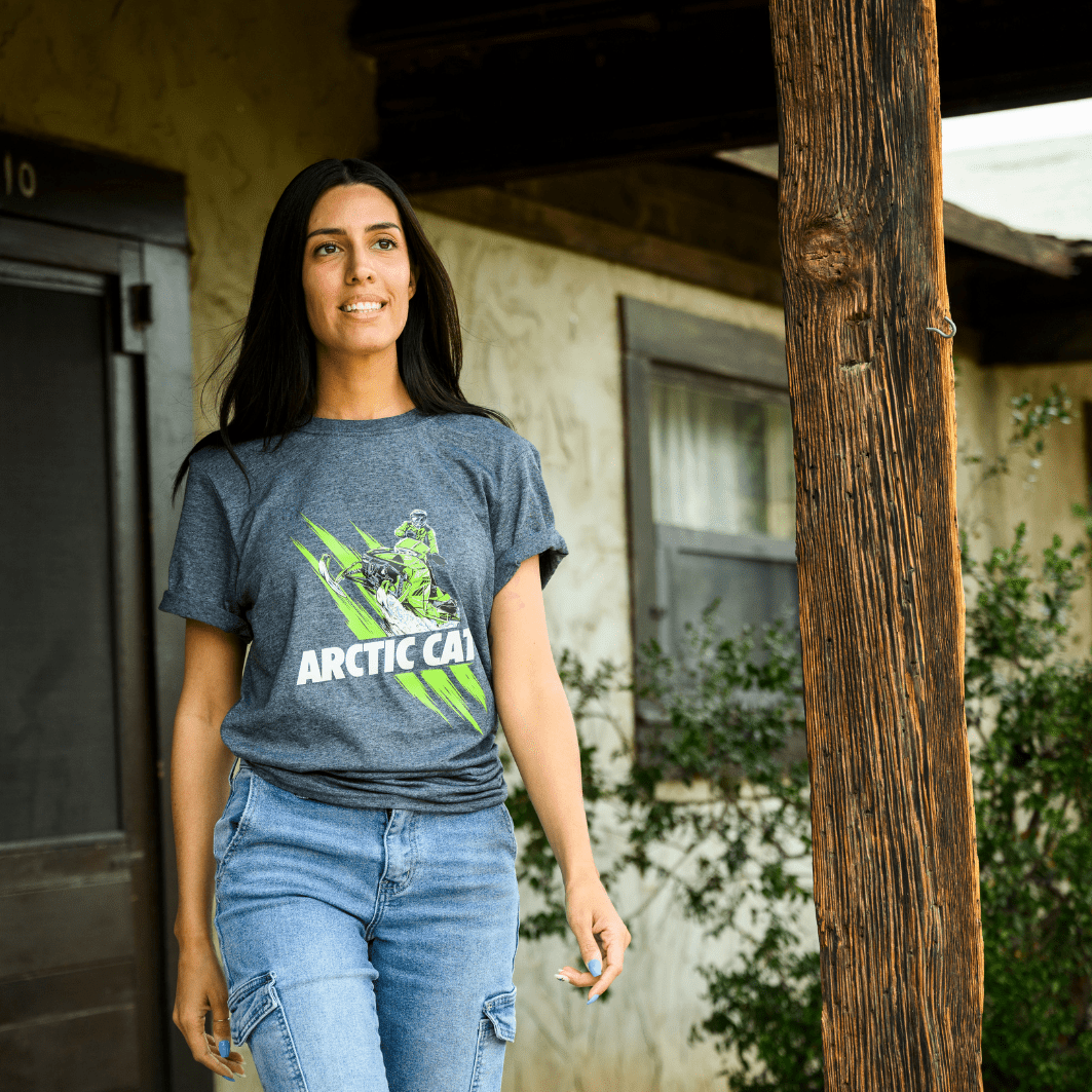 Arctic Cat Snowmobile ZR800 Tee-The Cat is Back - Buy Now!