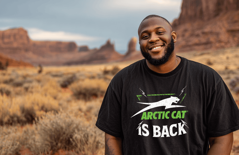 Arctic Cat - The Cat is Back Big and Tall Tee Shirt - Goats Trail